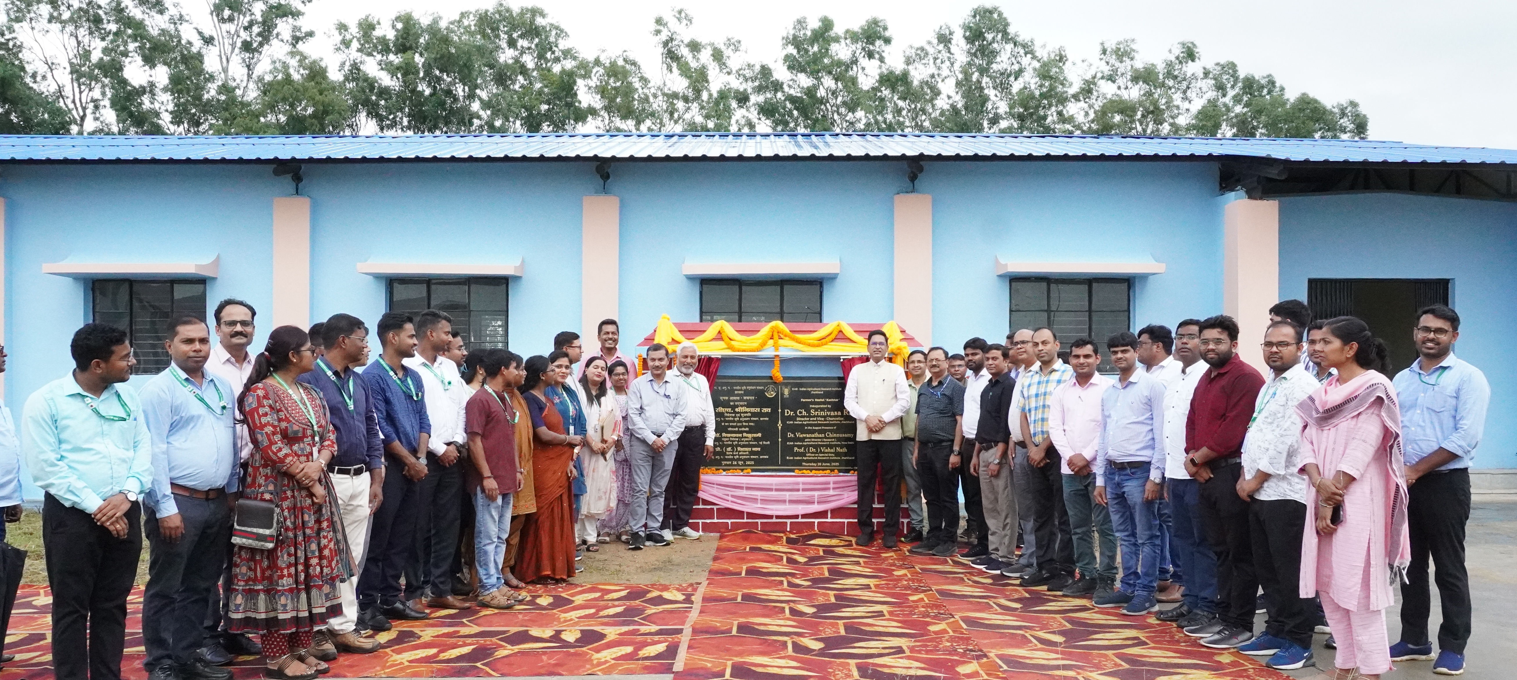 farmer hostel inauguration